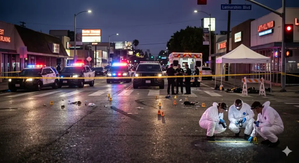 Man in 30s Killed in North Hollywood Hit-and-Run Pedestrian Crash, Police Say Man in 30s Killed in North Hollywood Hit-and-Run Pedestrian Crash, Police Say